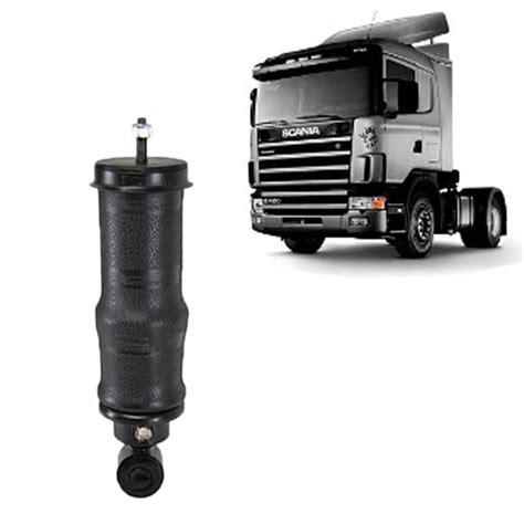 Conjunto Mola Pneum Tica Cabine Scania S Linha Evolu O No Shoptime