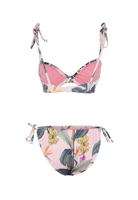 Buy Trendyol Underwired High Leg Bikini Set Online ZALORA Malaysia