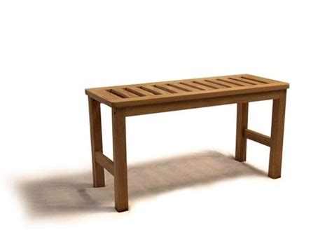 Hand Made Teak Shower Bench By Rossmonster Design