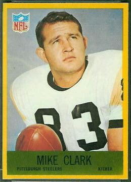 Philadelphia Football Card Mike Clark