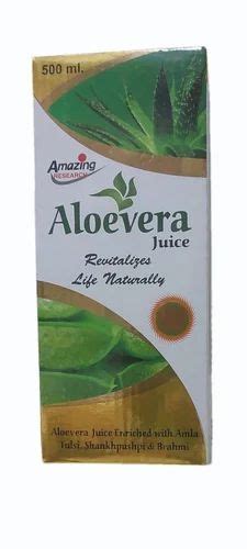 Aloe Vera Juice 500 Ml Packaging Type Bottle At Rs 335 Bottle In