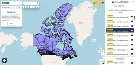 Download Canada Administrative Boundary Shapefiles Provinces Census