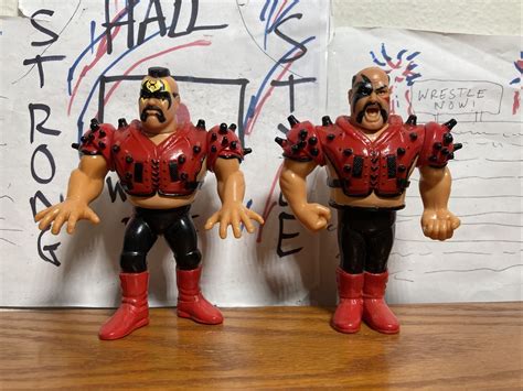 Mavin | Legion of Doom WWF HASBRO Series 2 Hawk Animal Warriors LOD WWE FACTORY MINT