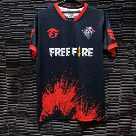 Jual Jersey Gaming Esport Custom Freefire PUBG Dan Mobile Legend Bisa