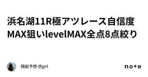 ⚠️浜名湖11r⚠️極アツレース🔥🔥自信度max🔥🔥狙いlevelmax🔥🔥全点8点絞り｜競艇予想 虎girl 🐯