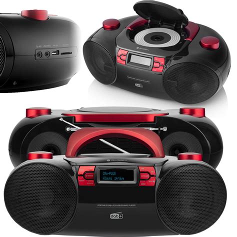 BOOMBOX RADIO CD MP3 ODTWARZACZ USB DAB FM AM Sklep Opinie Cena W