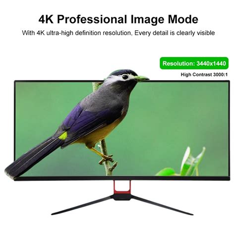 Inch K Monitor Pc Hz Refresh Rate Curved Pc Monitor