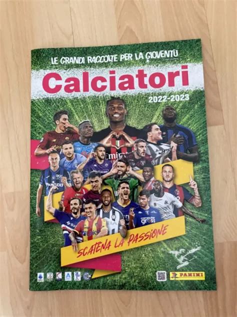 ALBUM STICKERS CALCIATORI 2022 2023 Italia Panini Empty Vide EUR 6 99