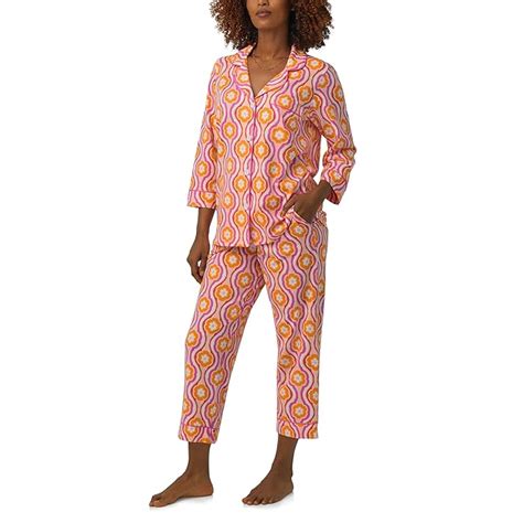 Women S Bedhead Pjs Trina Turk X Bedhead Sleeve Cropped Pj Set