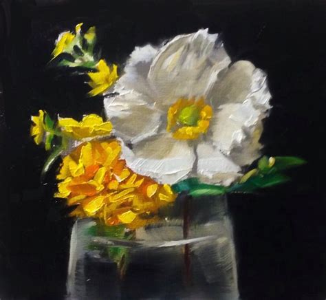 Thomas Ruckstuhl Art Oil Painting Inspiration Flower Painting