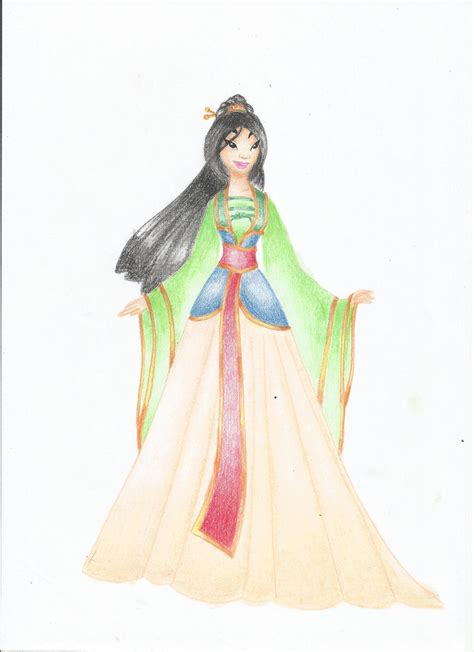 Disney Princess: Mulan New Dress by Laefey on DeviantArt