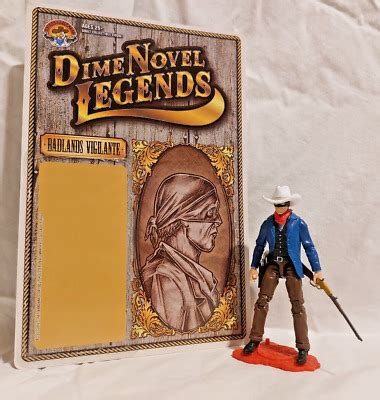 Dime Novel Legends Badlands Vigilante Complete Figure Chicken Fried