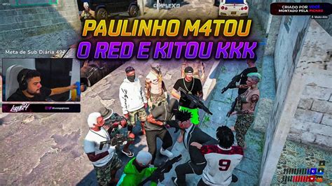 PAULINHO M TOU O RED NA FRENTE DE GERAL DA GROTA E KITOU KKKK YouTube