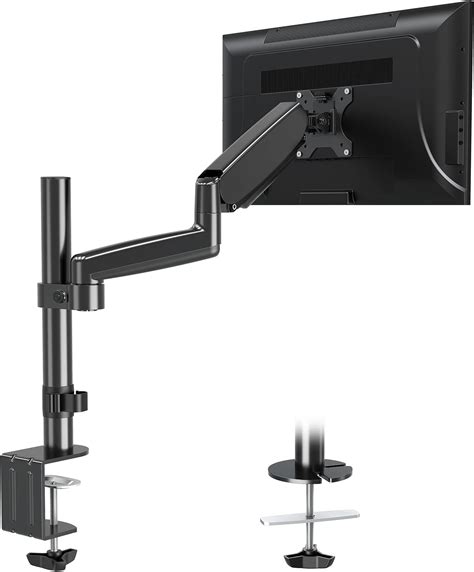 Soporte Doble Monitor Brazo Para Monitor Ajustable En Altura Para Dos