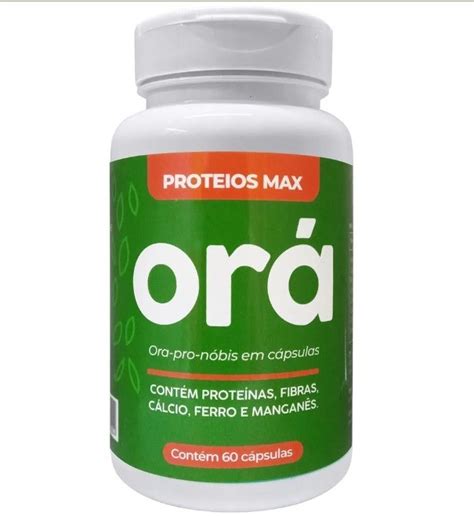 Ora Pro Nóbis 60 cápsulas Fonte de Proteínas Vitaminas Magnésio