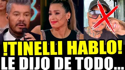 MAGALY REVELA QUE DIJO TINELLI ANTE RUMORES DE SEPARACION CON MILETT