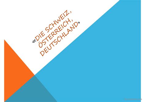 Deutschsprachige L Nder Deutsch Daf Powerpoints