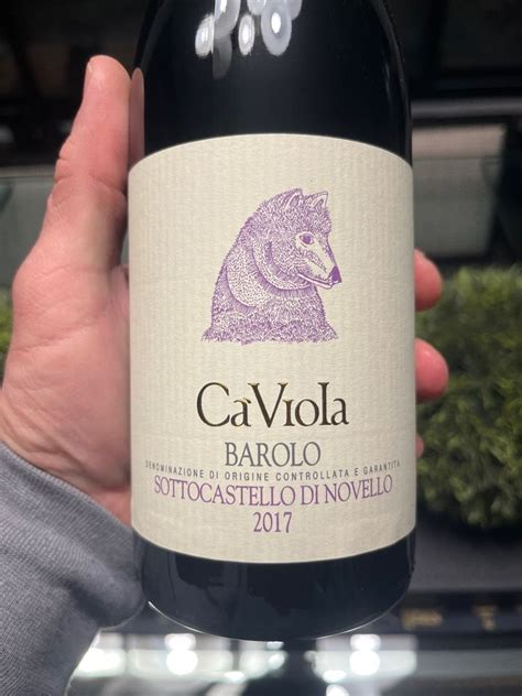 2017 Ca Viola Barolo Sottocastello Di Novello Italy Piedmont Langhe