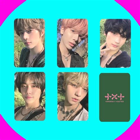 Pcs Set Kpop Txt New Album Temptation Lomo Card Photocards Txt