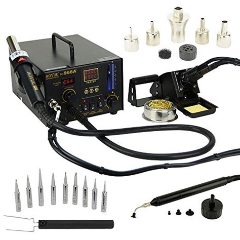 Aoyue 968A SMD Digital Hot Air Rework Station PCB Tool Expert