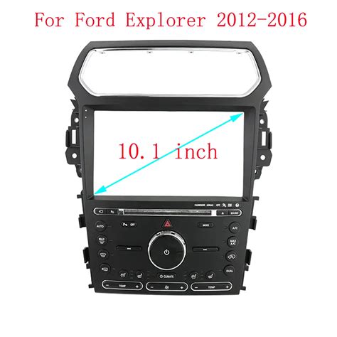 Wqlsk Inch Car Dvd Fascia For Ford Explorer Car Stereo