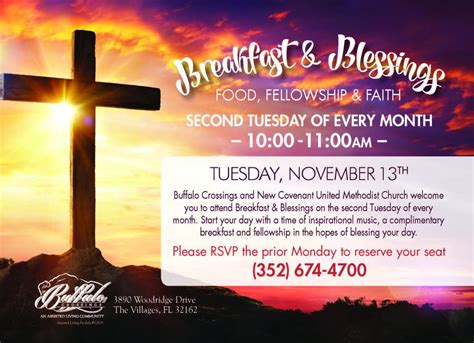 Breakfast & Blessings – Buffalo Crossings Assisted Living