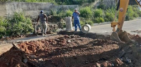 Mais De R Milh O Em Obras De Drenagem Pluvial Em Volta Redonda A