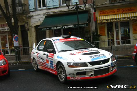 Bonato Yoann Boulloud Benjamin Mitsubishi Lancer Evo IX Critérium