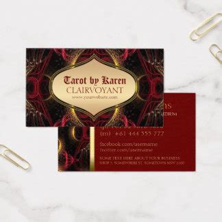 Tarot Business Cards & Templates | Zazzle