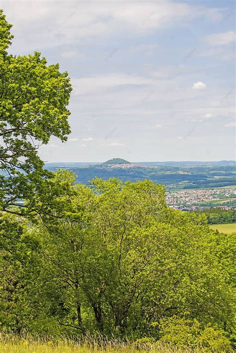 Expansive Vista Of Hohenstaufen The German Emperors Hill Photo Background And Picture For Free ...