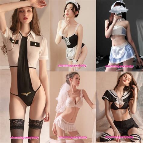 Sexy Lingerie Cosplay Costume Uniform Collection Women Nightwear