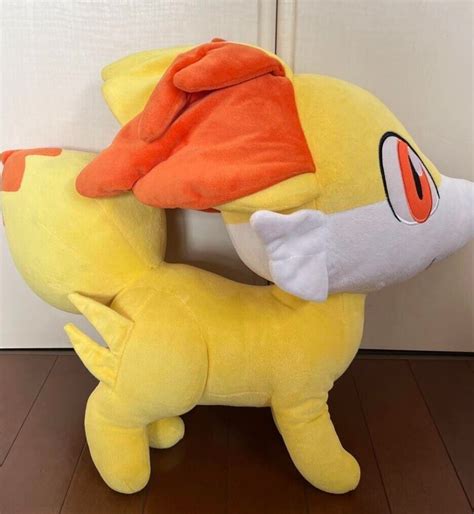 Pokemon Center Life Size Plush Toy Original Limited Fokko Fennekin Etsy