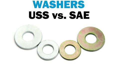 Uss Vs Sae Flat Washers Difference In Standards Fasteners 101 Youtube