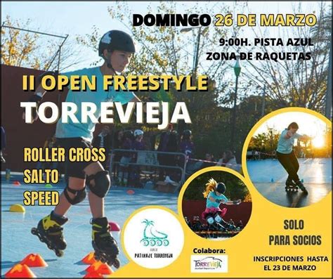 El Club De Patinaje Torrevieja Celebra Este Domingo El Ii Open Freestyle