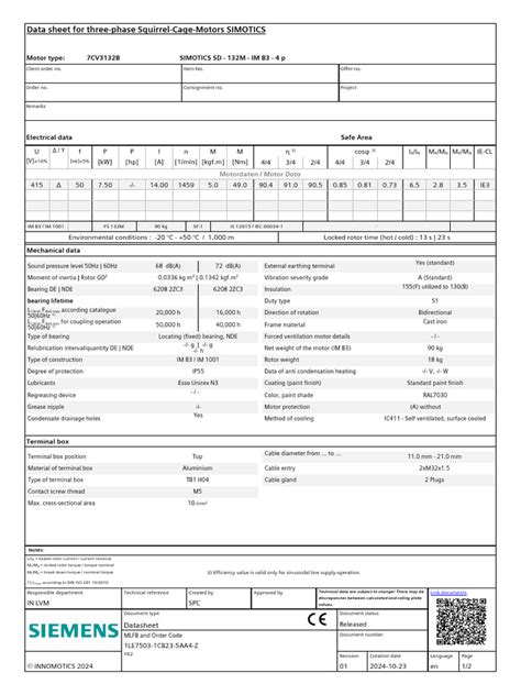 data sheet   bearing mechanical screw