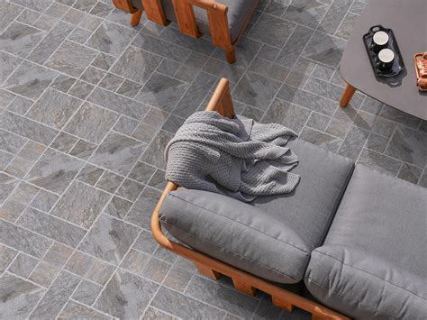 Babylon Grey Slip Resistant Ceramic Floor Tile 500 X 500mm