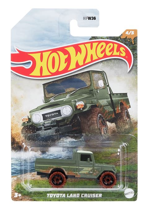 Mua Hot Wheels 2022 Toyota Land Cruiser Off Road Mud Runners 4 5 Green trên Amazon Mỹ