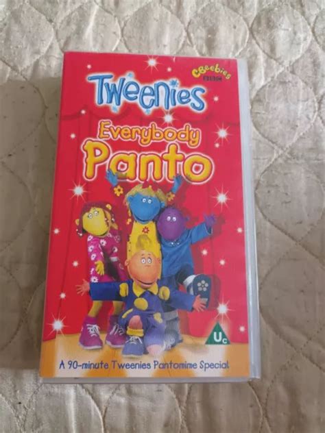 Tweenies Vhs Video Everybody Panto £1 00 Picclick Uk