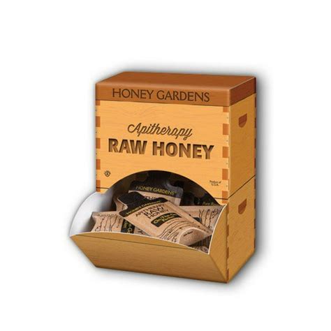 Raw Honey On The Go Packet Honey Gardens 20 Packets Box