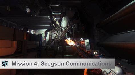 Alien Isolation Walkthrough Mission Seegson Communications Youtube