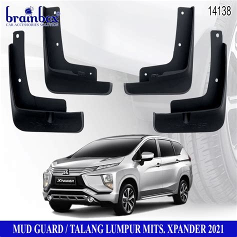 Mud Guard Mitsubishi Xpander Talang Lumpur Mudguard Brainbox Car