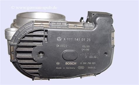 Drosselklappenstutzen - Schieber Leerlaufsteller Mercedes-Benz / Bosch ...