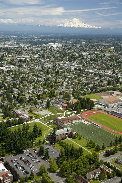 University Of Puget Sound Ups Tacoma Photograph By Andrew Buchananslp