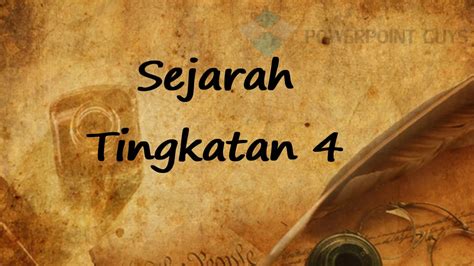 Nota Ringkas Dan Padat Sejarah Tingkatan 4 Bab 1 Warisan Negara Bangsa Youtube