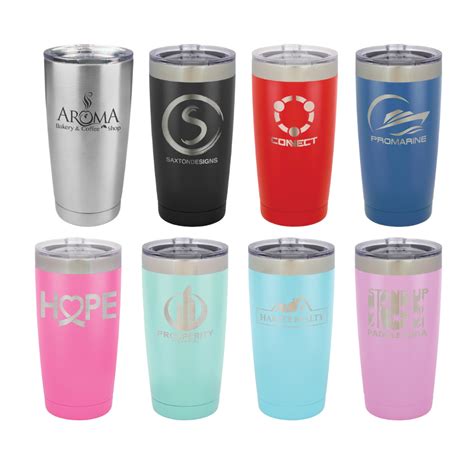 Stainless Steel Tumbler Custom Insulated Stainless Steel 20 Oz Tumbler