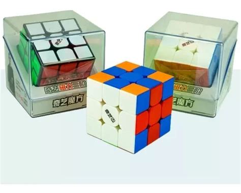 Cubo Rubik 3x3 Qiyi Ms Magnético Speedcube Stickerless Cuotas sin interés