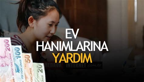 Sigortasız Ev Hanımlarına Yardım PTT ve E Devlet Üzerinden Para