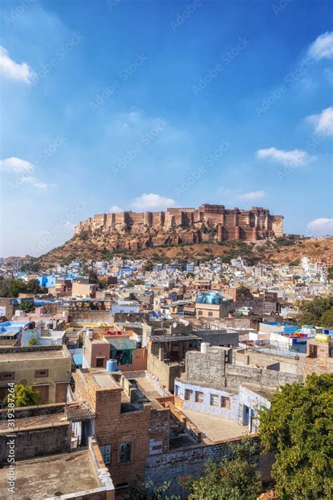 mehrangarh fort view Stock Photo | Adobe Stock