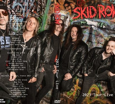 Skid Row 2023 Tour Live DVD | Rock Concert DVD's