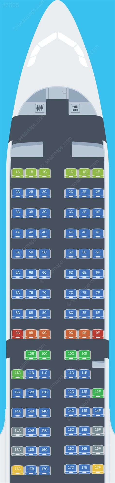 Seat Map Of Swiss Airbus A Aircraft